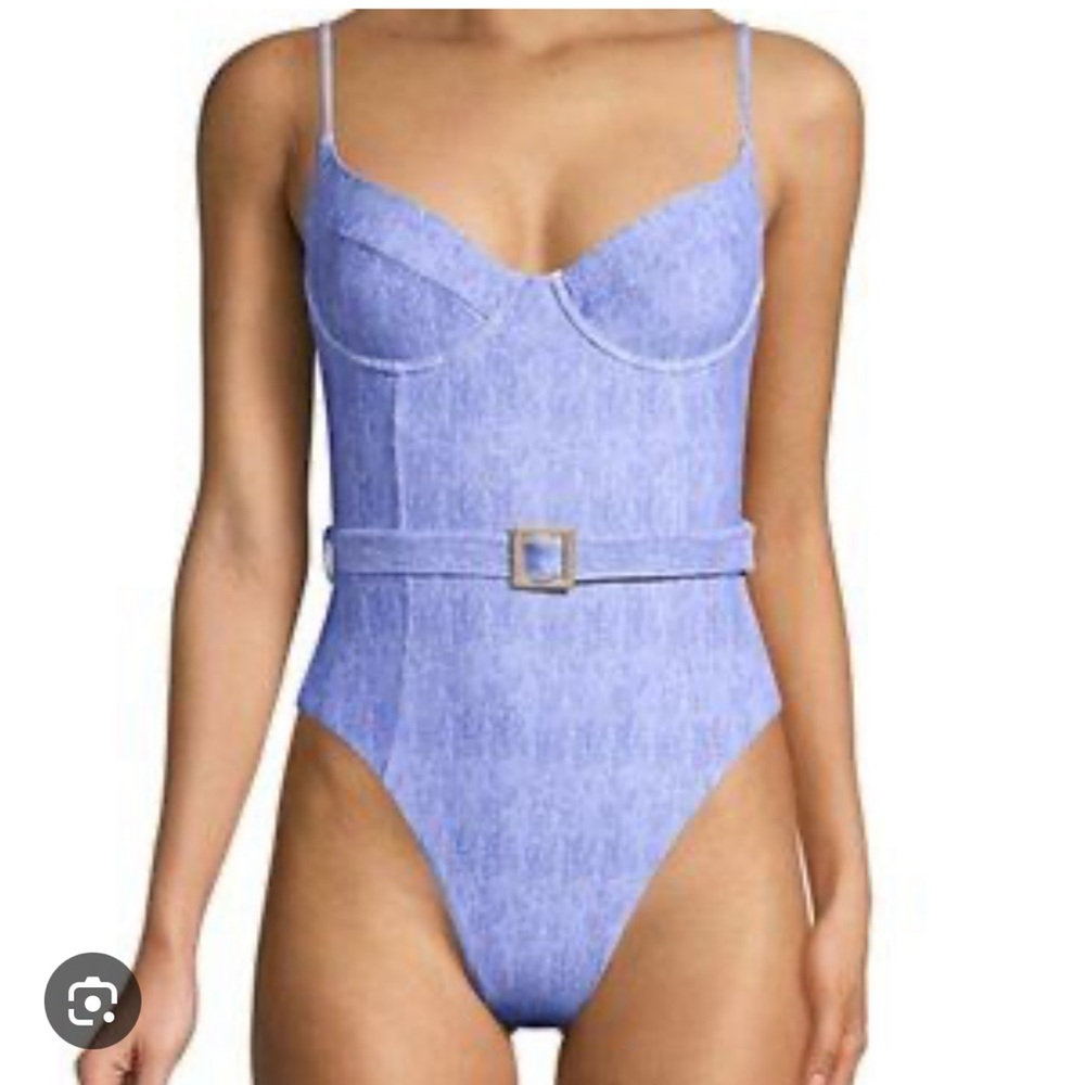 We wore what one piece swim suit